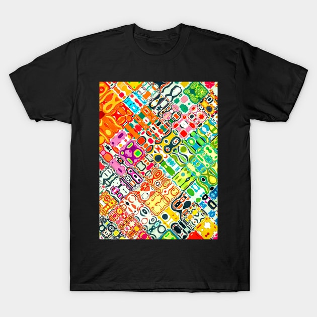 Atroce, city, color, dawn color, luxurious, T-Shirt by Atroce